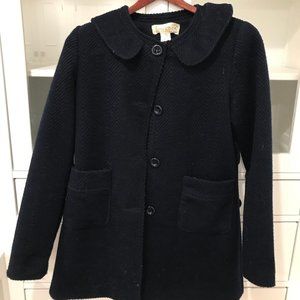 Women's navy dress coat